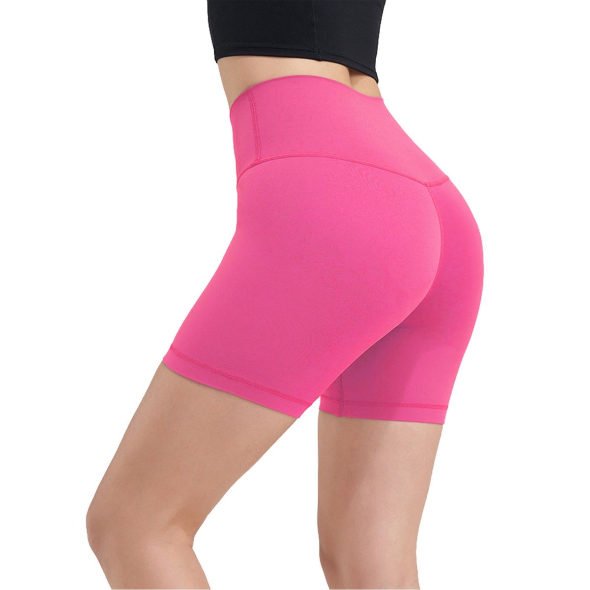 NPolar High Waist Shorts - Pink- Small