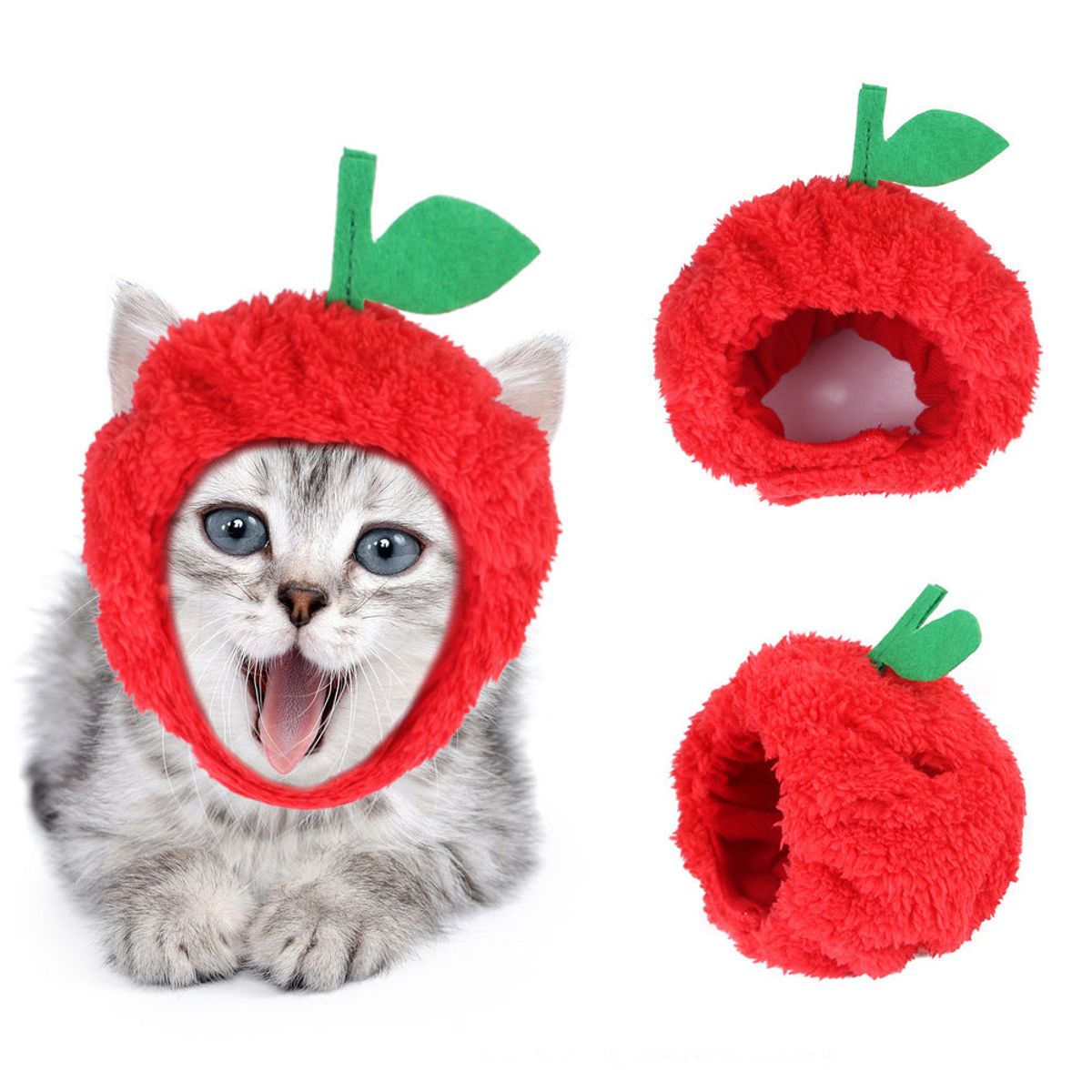 Cat Halloween Costume Hat - Apple / 5pcs