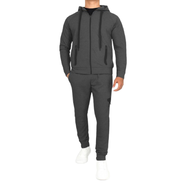Men's Tech Fleece Hoodie & Jogger Set (1- or 2-Pack) - JM2TF-50 / CH / XL