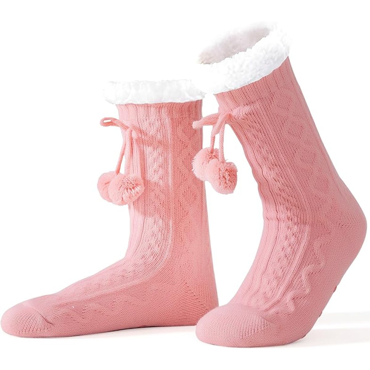 Heels and Toes Slipper Socks (2-Pairs) - Pink