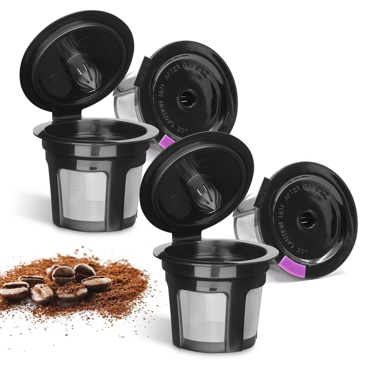 Reusable Single Serve Coffee Pods (4- or 6-Pack) - 4 Pack