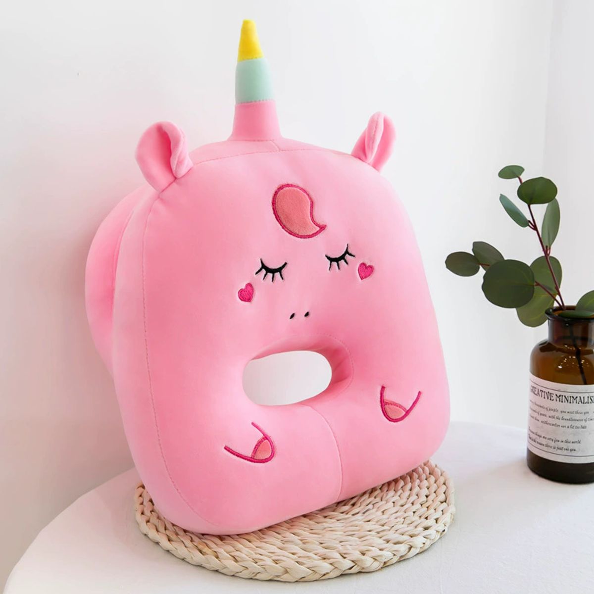 Cute Animal Nap Pillow - Unicorn
