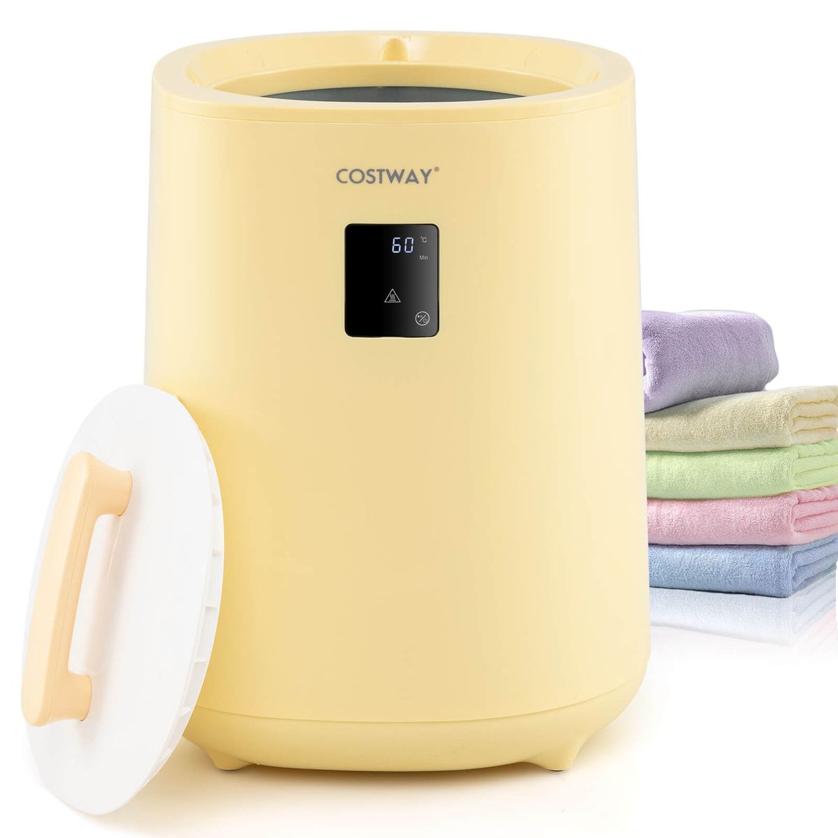 Towel Warmer for Bathroom - Yellow