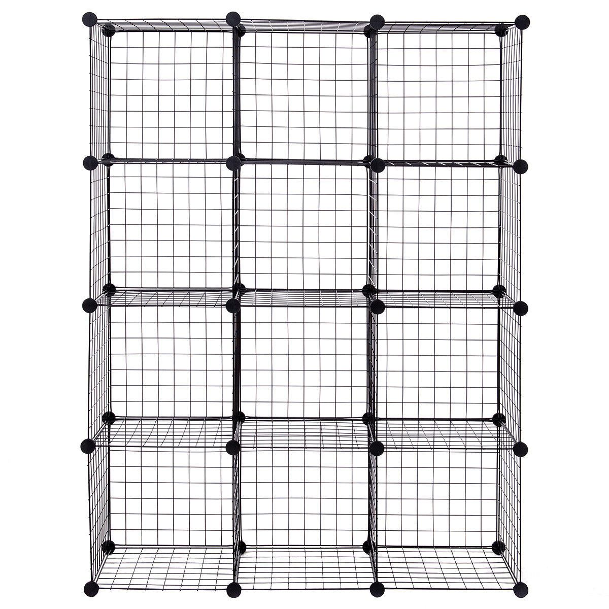 Cube Grid Wire Organizer - 12 Cube Grid