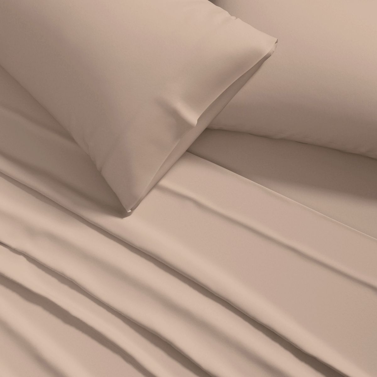 Patina Vie Maison Pre-Washed Microfiber Carlotta Collection Sheet Set - Carlotta Collection-Queen-Dusty Rose