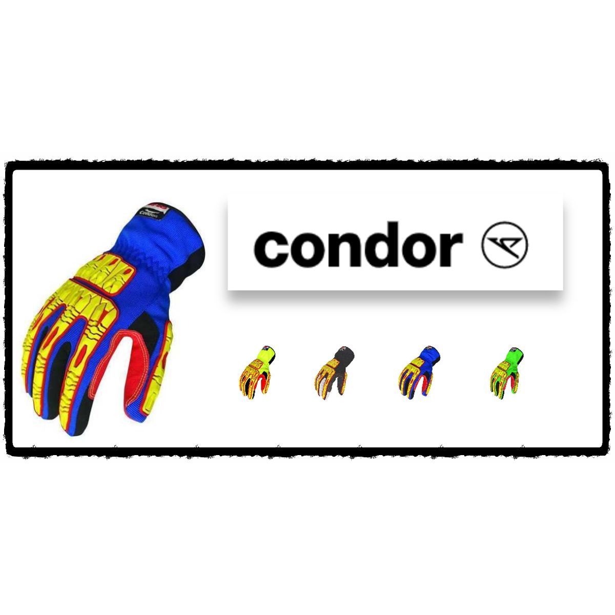 53GN CONDOR Mechanics Gloves - 2X-Large - 11