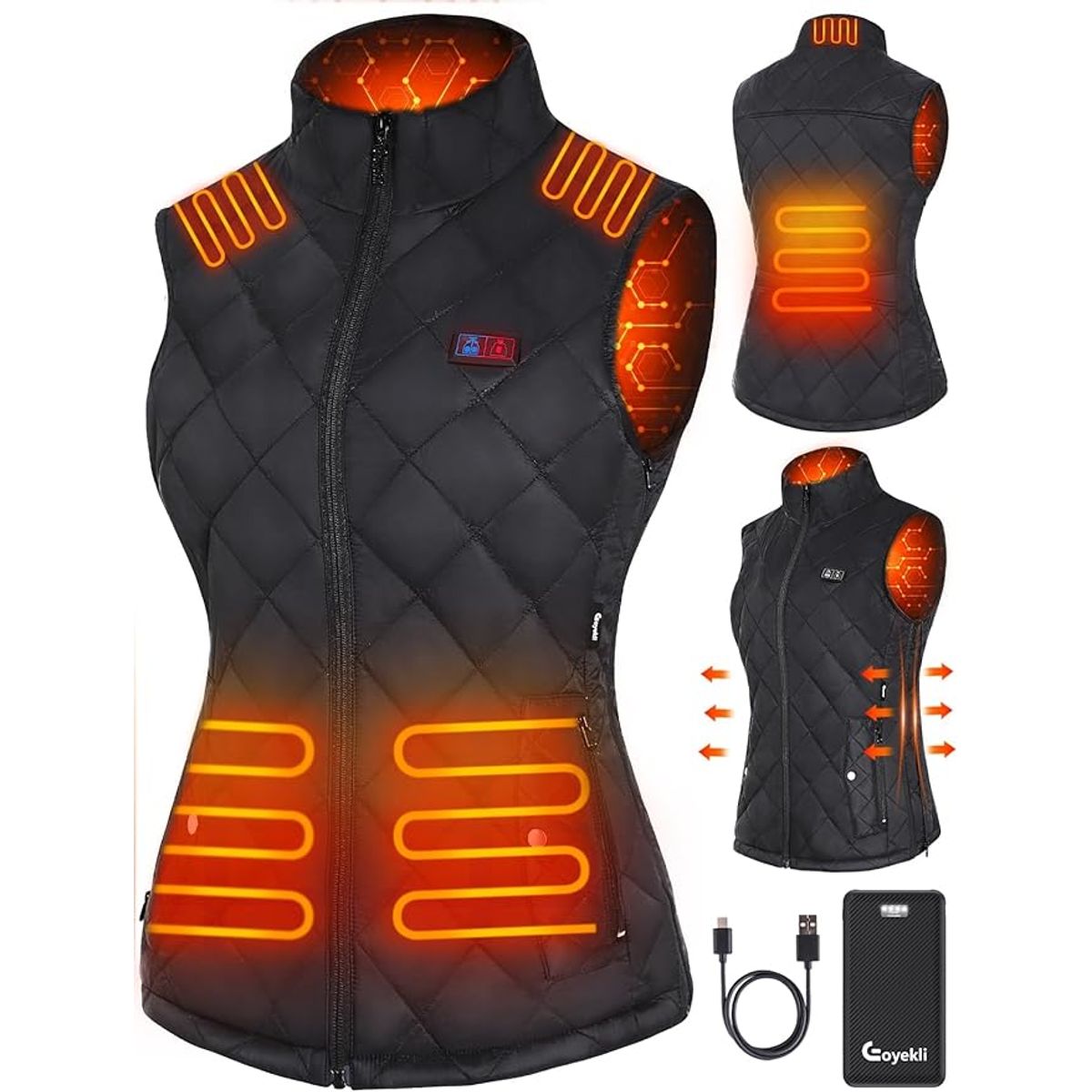Women's Electric Heated Vest - Heater S