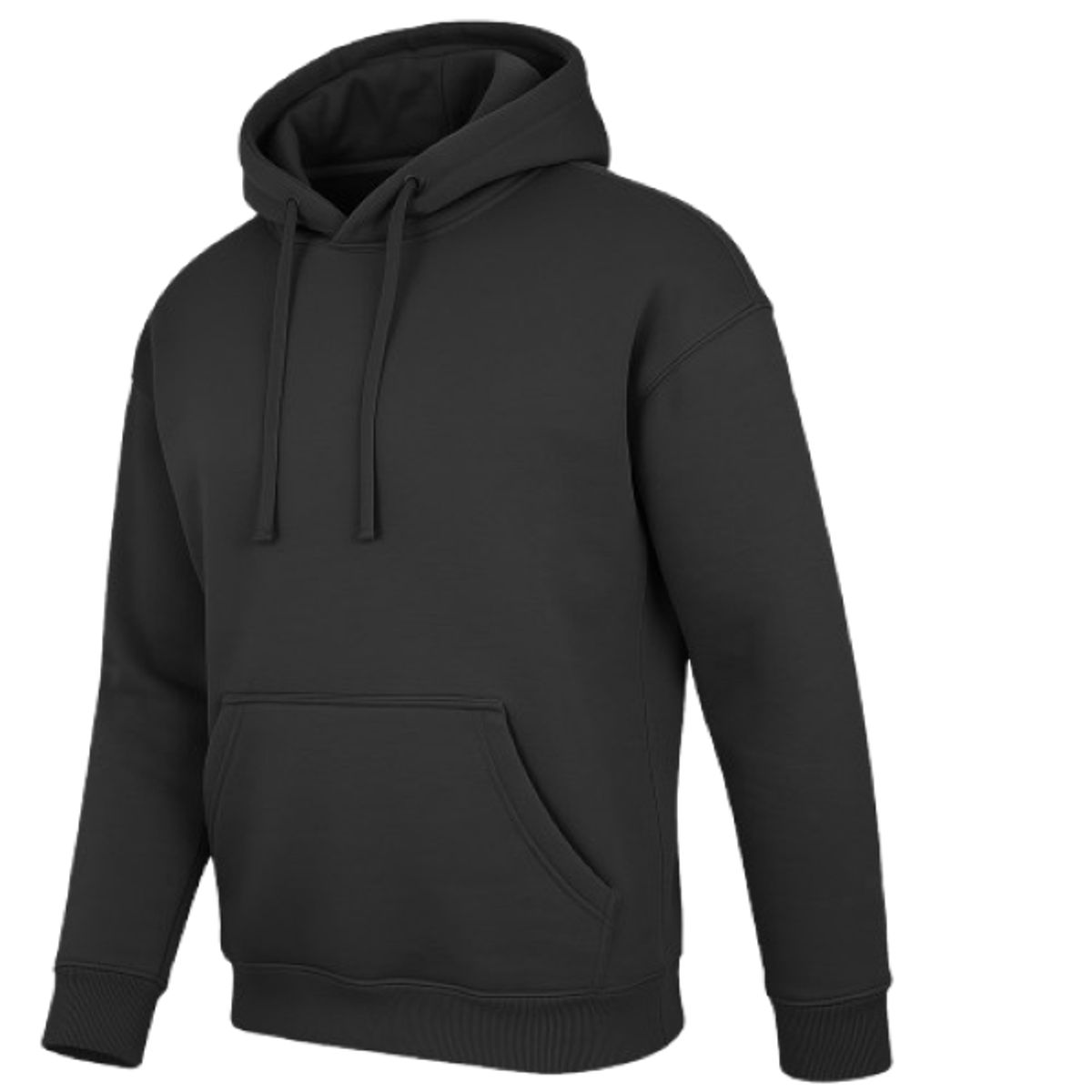 Men's Super Heavyweight Fleece-Lined Hoodie (1- or 2-Pack) - MPO-350-BK / S