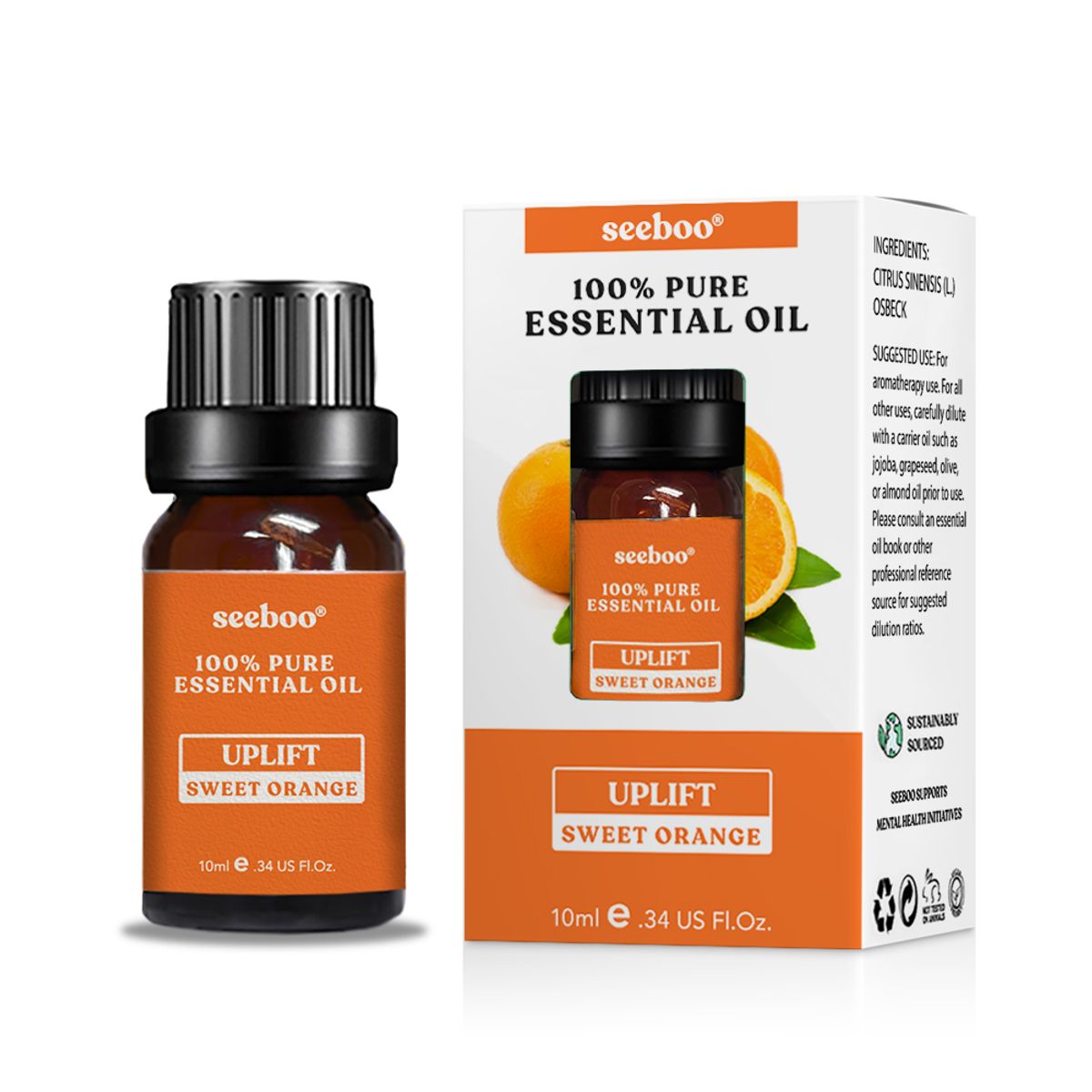 100% Pure Therapeutic Grade Aromatherapy Oil  - Sweet Orange