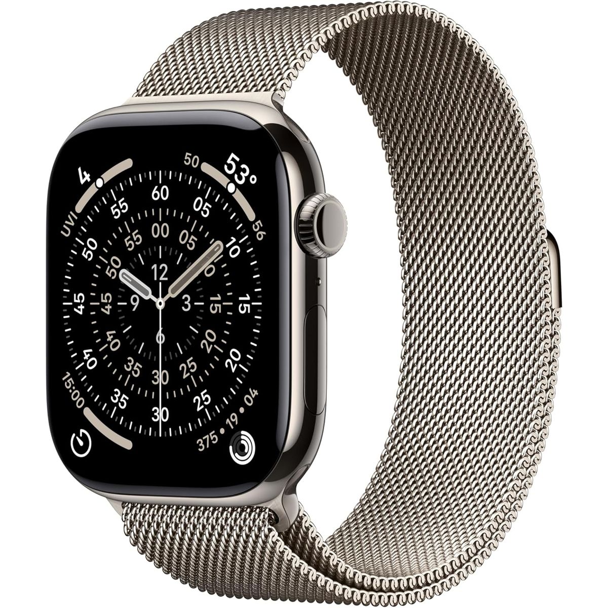 Apple Watch Series 11 (2025) GPS+LTE - 46MM - Natural Titanium Milanese Loop