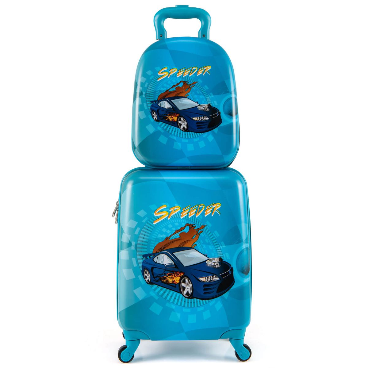 Kids' Luggage Set (2-Pieces)  - Race Car