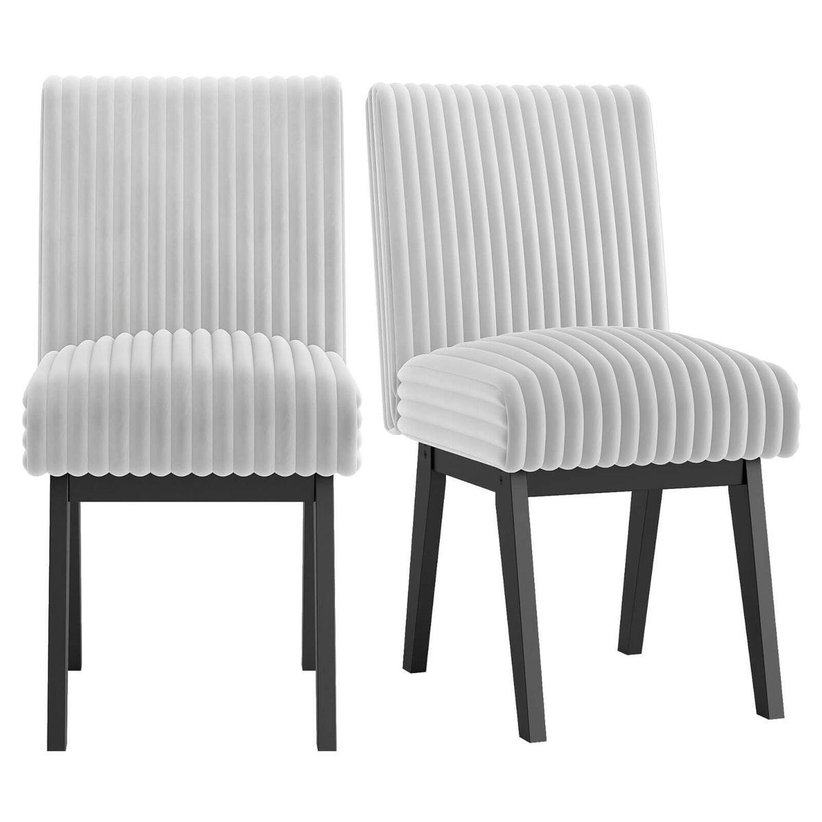 Dining Chairs with Padded Seats (Set of 2 or 4) - Set of 2