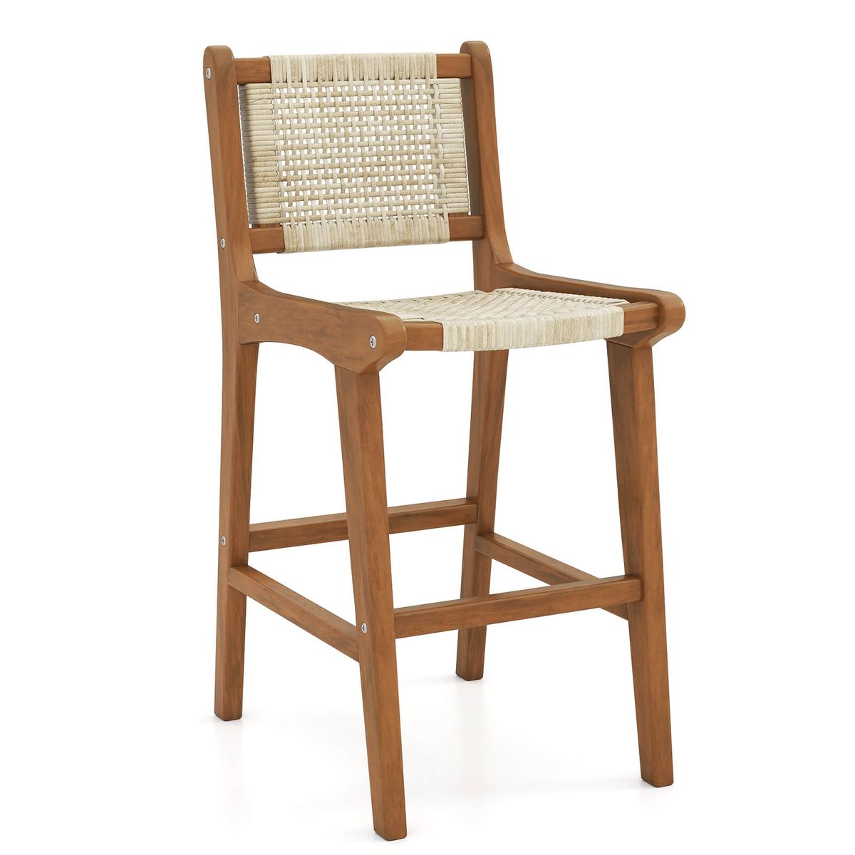 Outdoor Counter Height Bar Stool (1, 2, or 4-Pack) - 1 PCS
