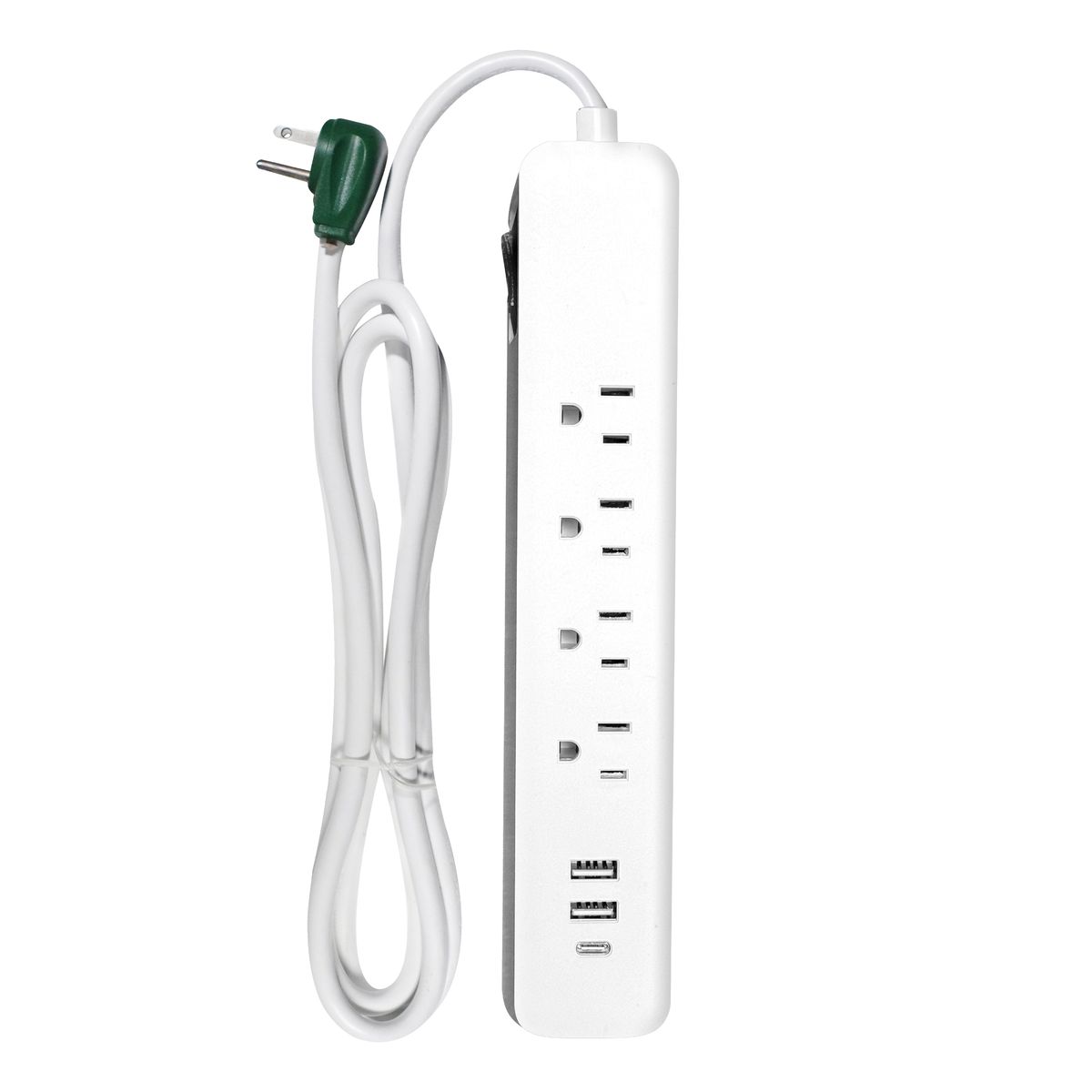 6-FT Cord Surge Protector - Surge Protector 4 Outlet