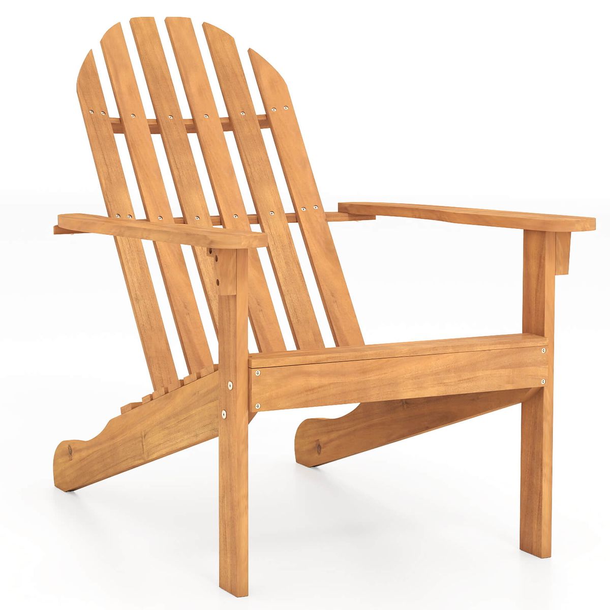 Patio Adirondack Chair with 103&deg; Reclined Backrest - 1 PCS