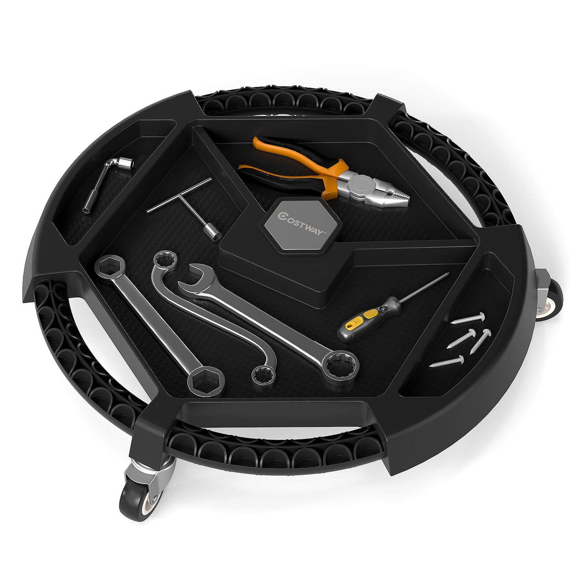 Automotive Rolling Tool Creeper - 3 Casters