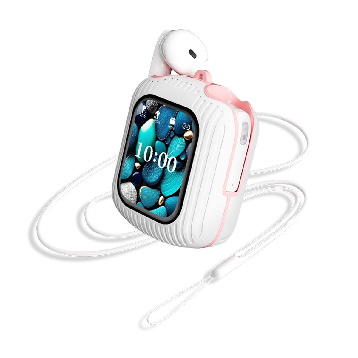Blink Buds True Wireless Earbuds  - Blink Pink and White