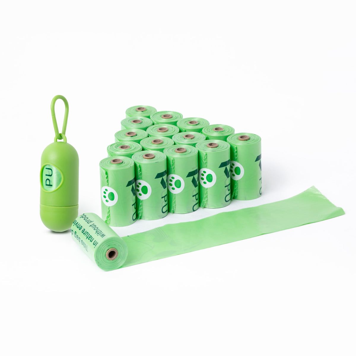 Pursuit Biodegradable Waste Bags - 18Rolls(270Bags)