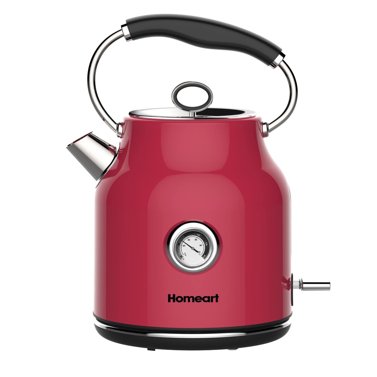 Homeart Chelsea Retro Cordless Kettle - Retro Cordless Kettle Red