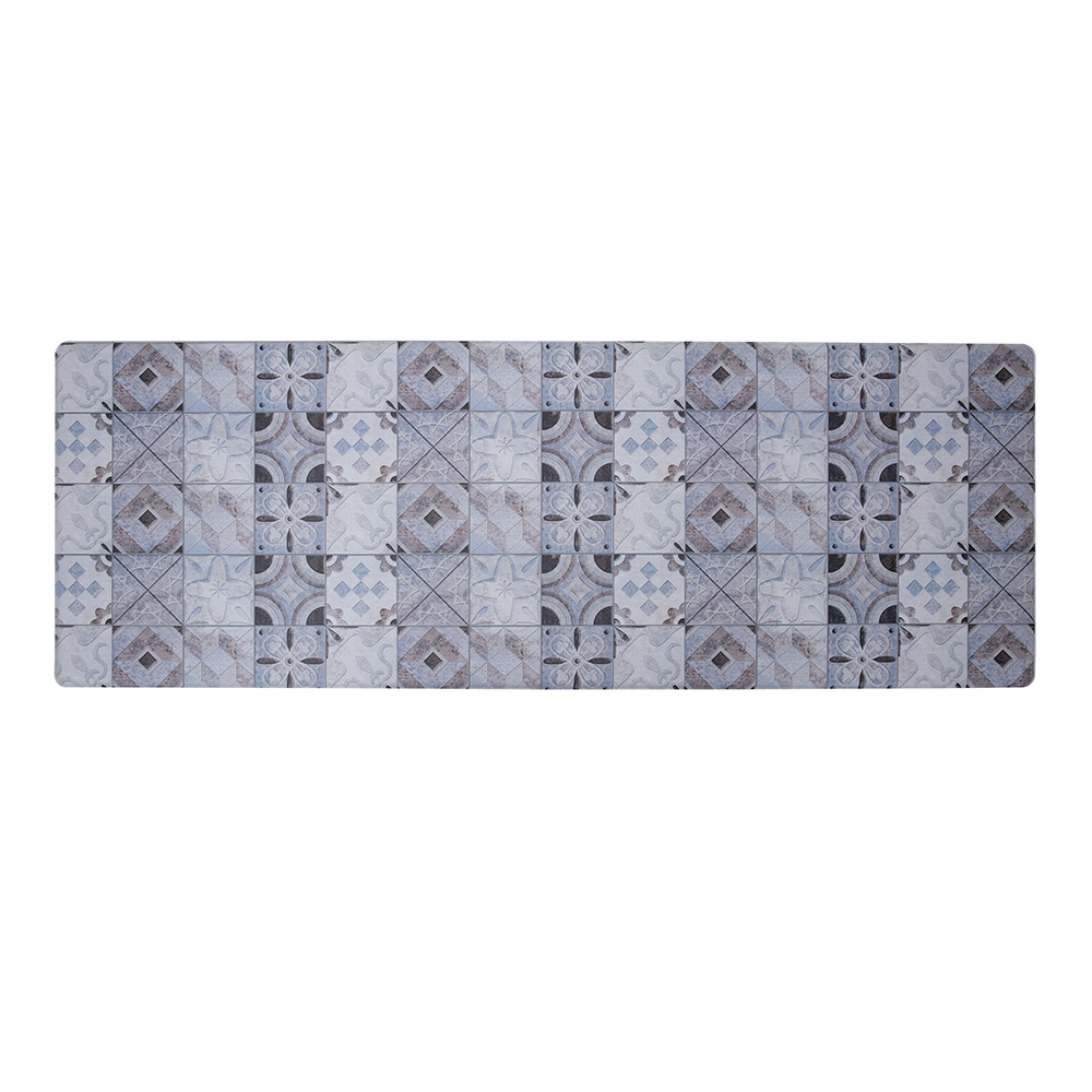 Oversized 20"" x 55"" Anti-Fatigue Mat  - Gray Tile