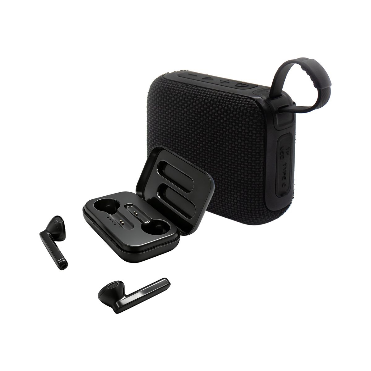 Wireless Speaker & Wireless Earbuds Bundle - ZTSET6-BK