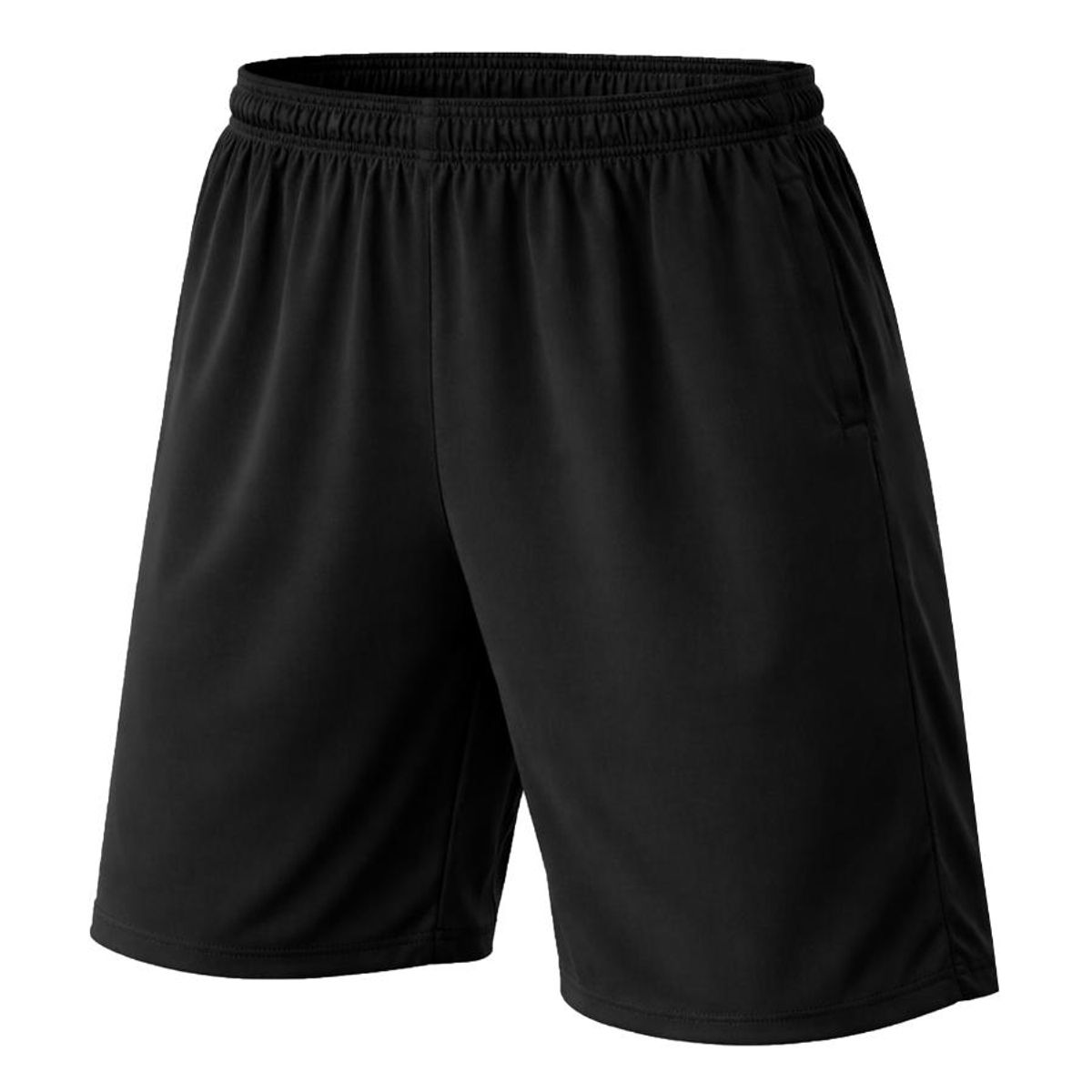 Men&rsquo;s Active Poly Training Shorts (1 or 3-Pack) - MES-010 - BK - L