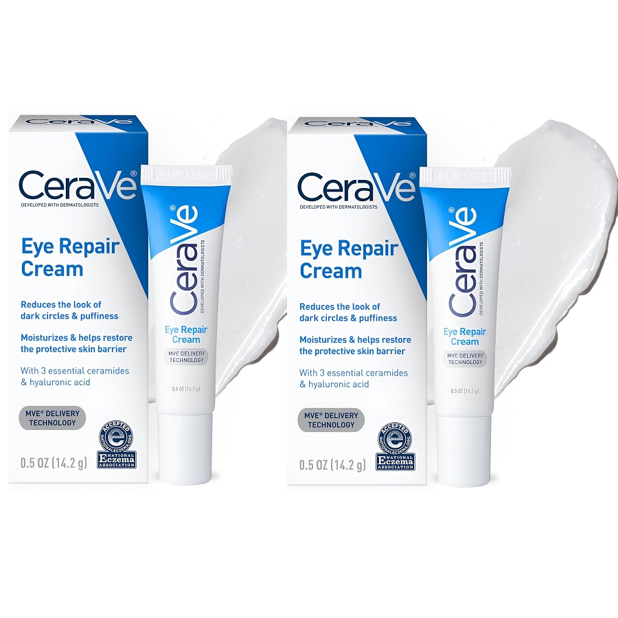 CeraVe Facial Skin Treatment Bundle 2Pack   2 pack CeraVe Eye Repair Cream