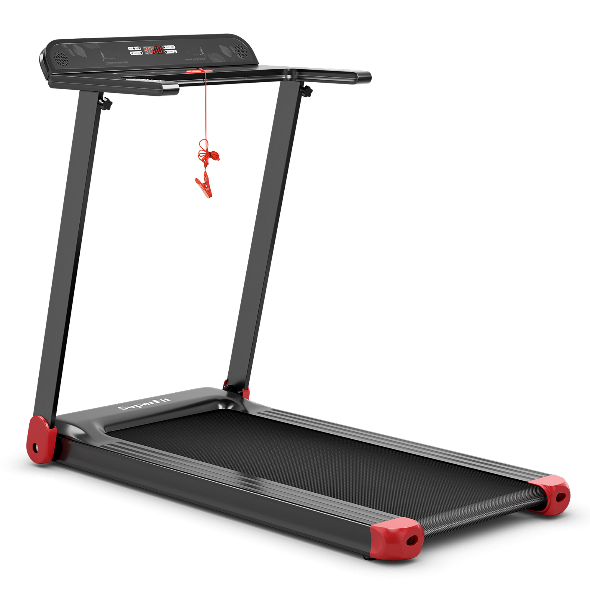 SuperFit™ Folding Compact Treadmill with APP Control & BT Speaker - Electric Treadmill RE