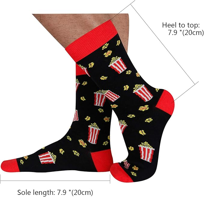 If You Can Read This - Funny Socks - Red