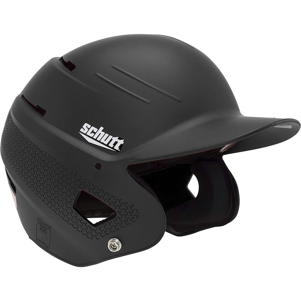 XR1 Baseball Batting Helmet - Junior Size - Matte Black