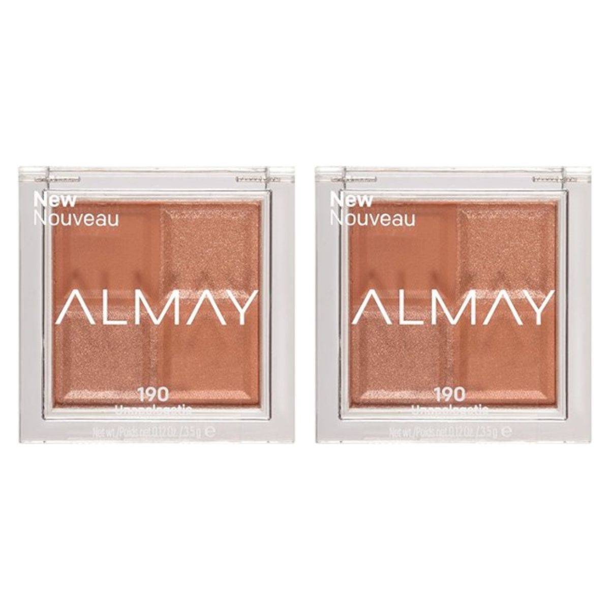 Almay Shadow Squad Eyeshadow Palette (2-Pack) - 08 Unapologetic