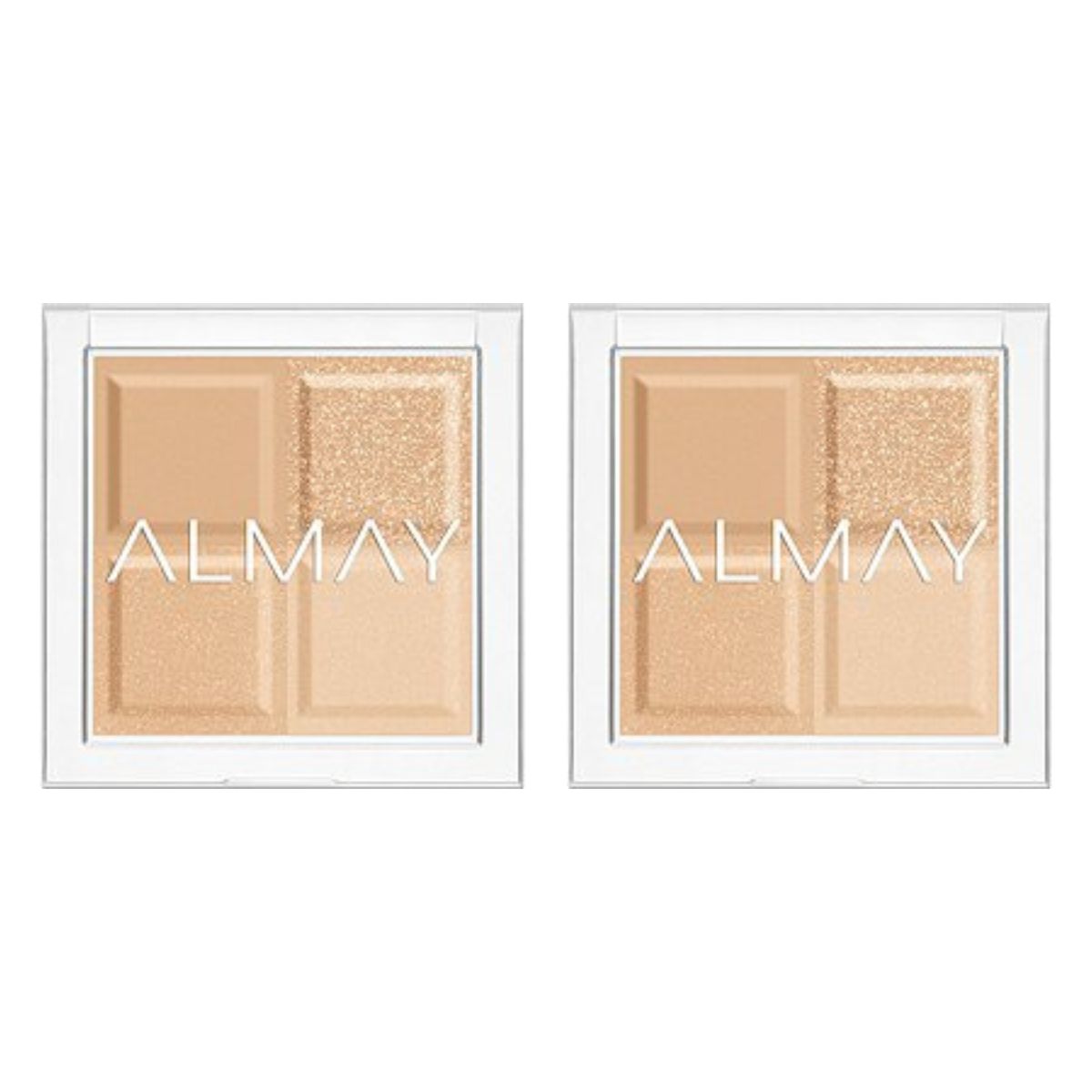 Almay Shadow Squad Eyeshadow Palette  (2-Pack) - 220 Less Is More