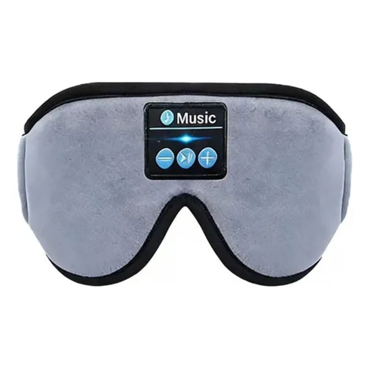 Bluetooth Sleep Eye Mask with Built-in Headphones - Grey