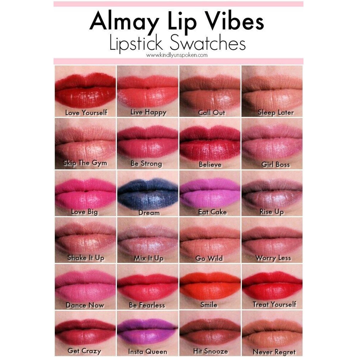 Almay Matte Cream Love-Yourself Lipstick - Eat Cake
