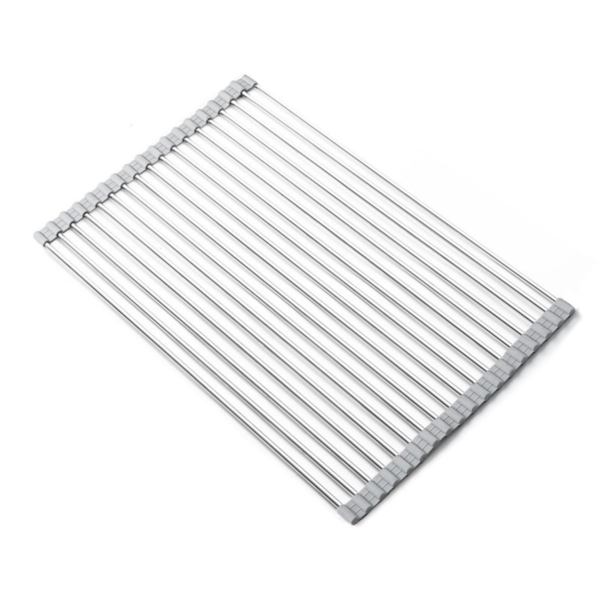 Kitchen Sink Foldable Dish Drainer - 12 Rods-37cm*23cm