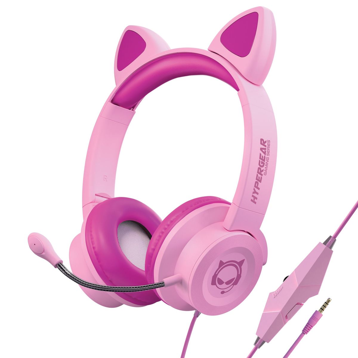 Kombat Kitty Gaming Headset - Pink