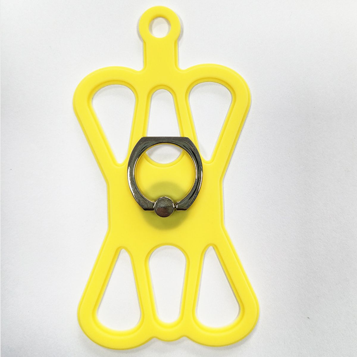 Silicone 360&deg; Lanyard Grip Phone Case - Lanyard Grip Phone Case - Yellow
