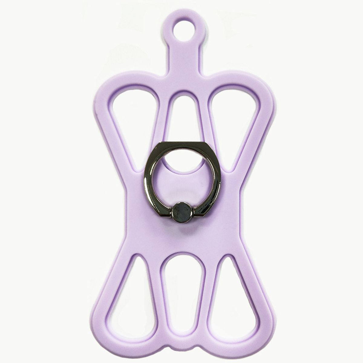 Silicone 360&deg; Lanyard Grip Phone Case - Lanyard Grip Phone Case - Lavender