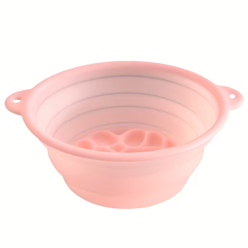 Collapsible Ice Facial Bowl - Pink