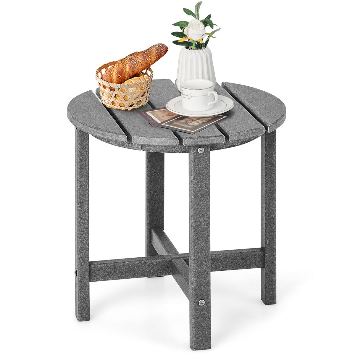 18'' Adirondack Patio Side Table - 18'' Side Table GR