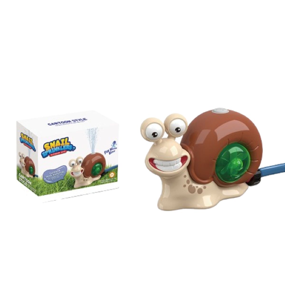 SplashBuddy Cartoon Sprinkler - Snail-Style 1