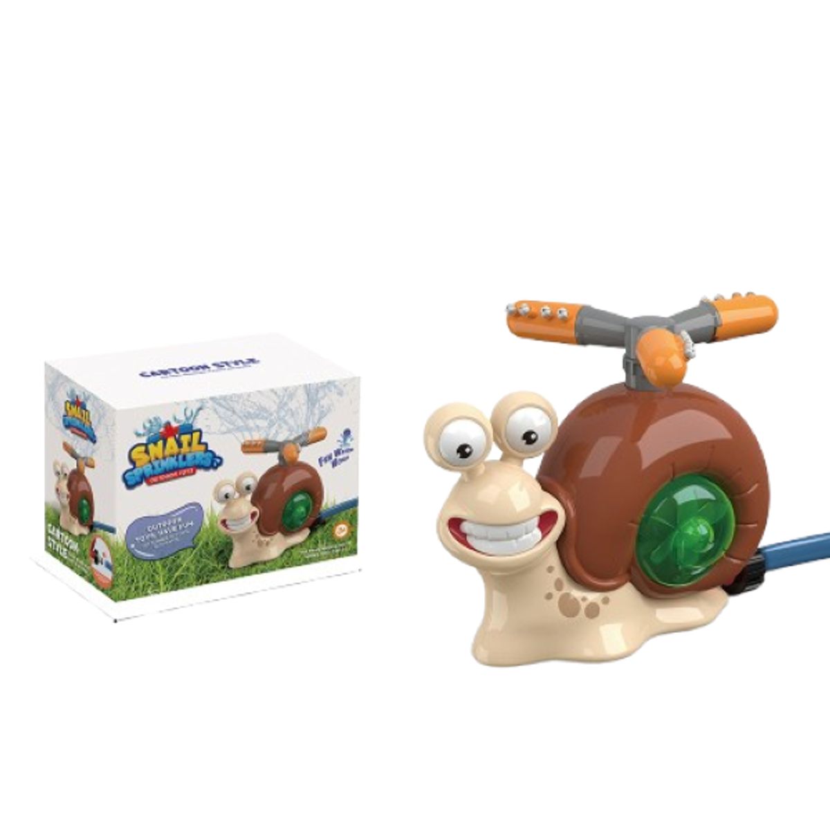 SplashBuddy Cartoon Sprinkler - Snail-Style 3