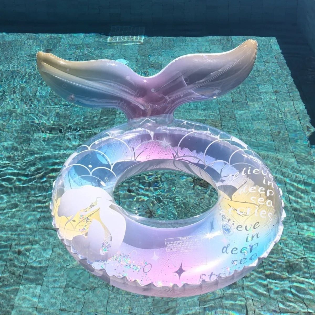 Mermaid Tail Inflatable Pool Float - Style 4-Children