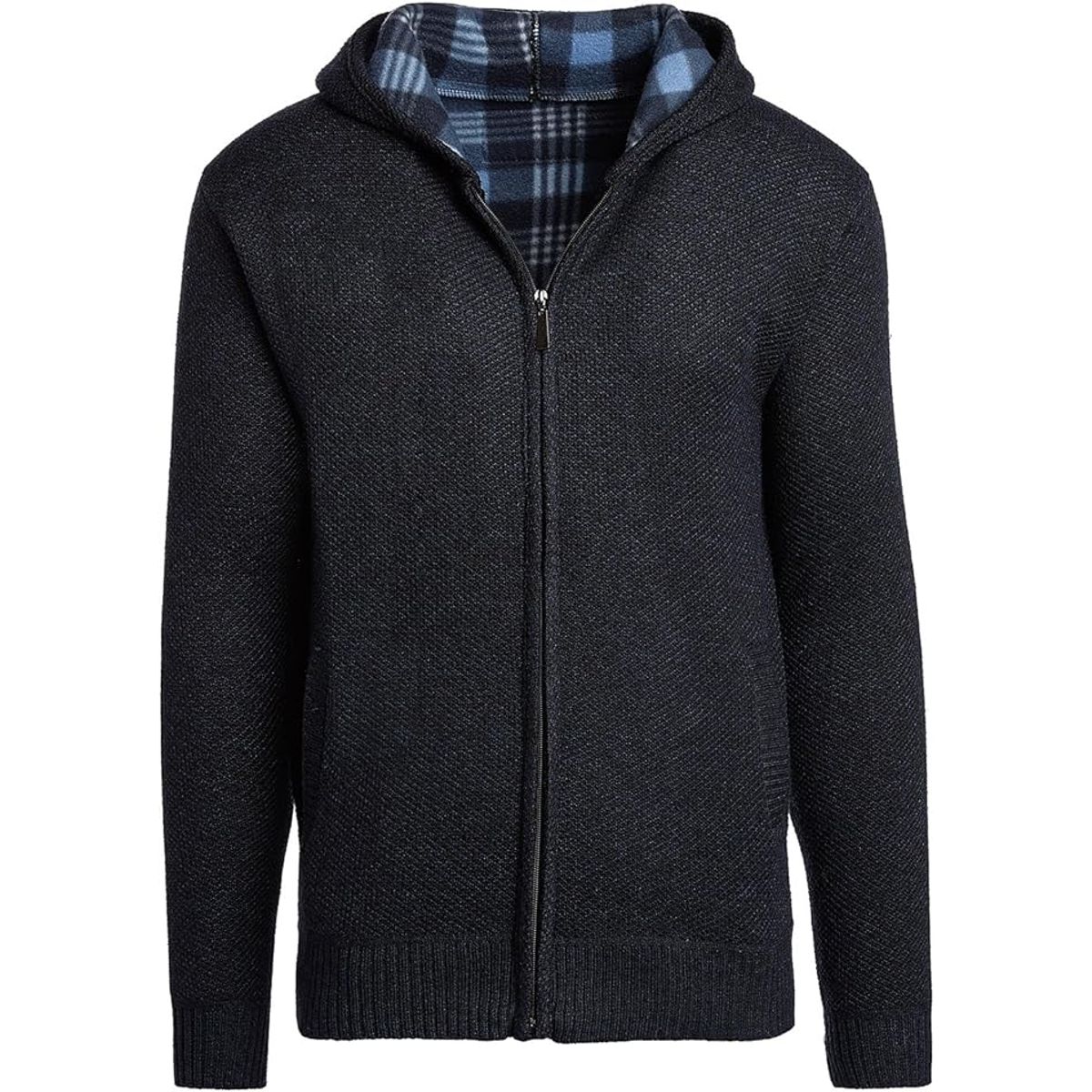 Alta Men's Casual Fleece Lined Hoodie Sweater (Small) - SJ-HOOD-NVY-SM