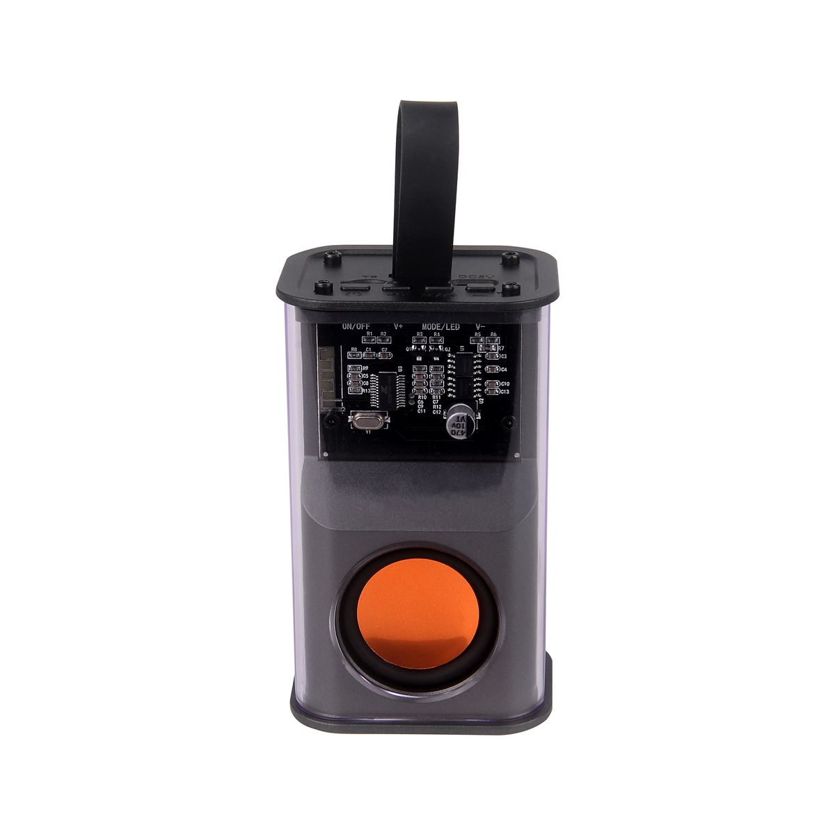 5W Battle Armour LED Wireless Speaker - Black