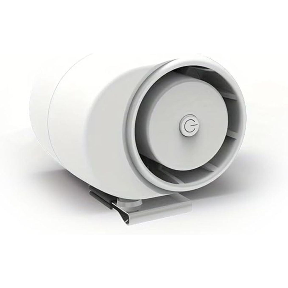 Mini Under Shirt Fan with Belt Clip - White