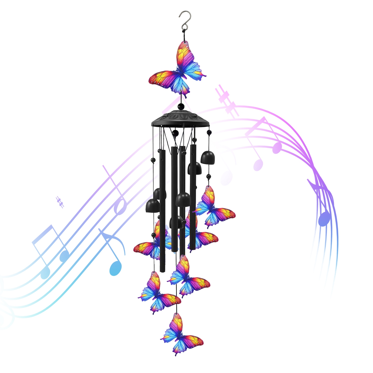 Metal Wind Chimes  - Butterfly