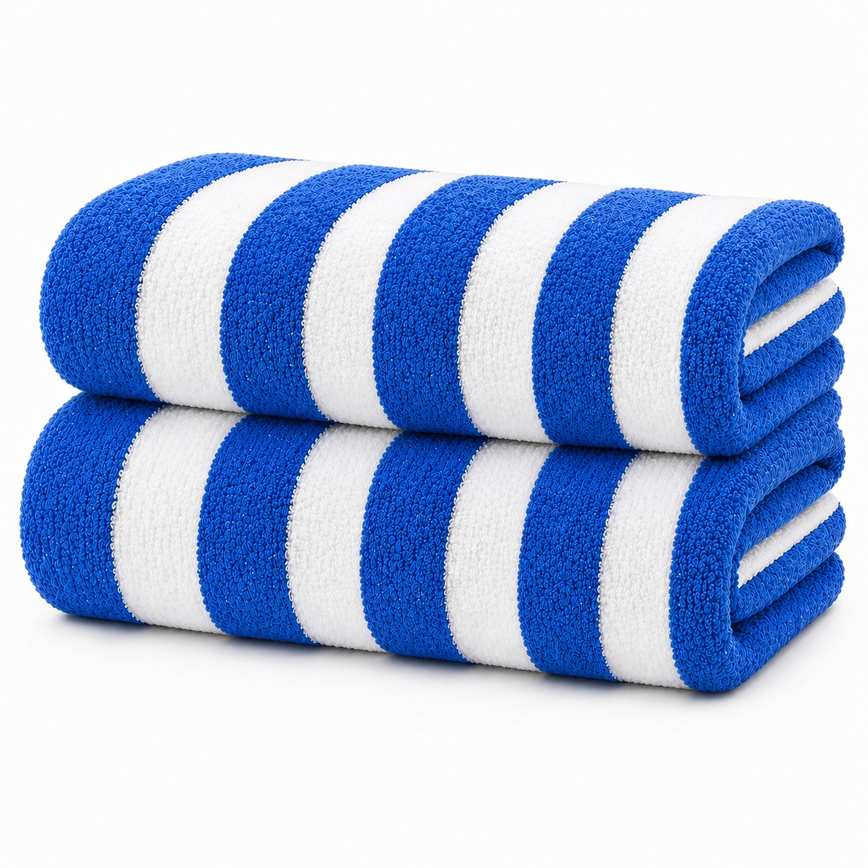 Large Cabana Beach Towel (2- to 6-Pack) - CABANA TOWEL - 2 PACK - BLUE
