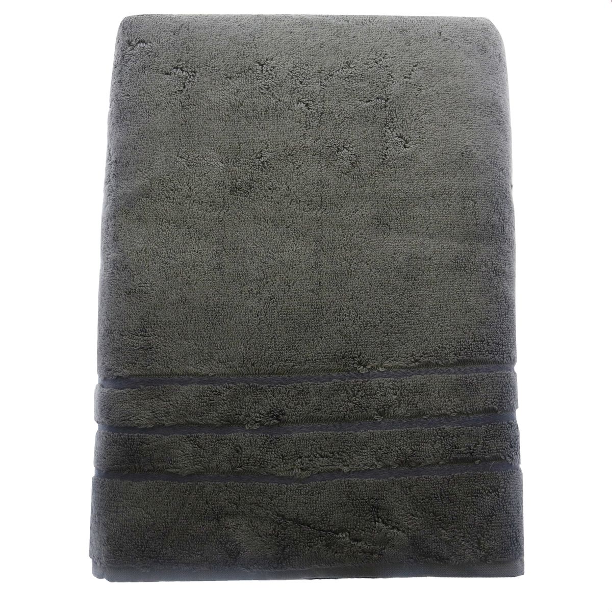 Bamboo Bath Towel by Cariloha - Onyx by Cariloha