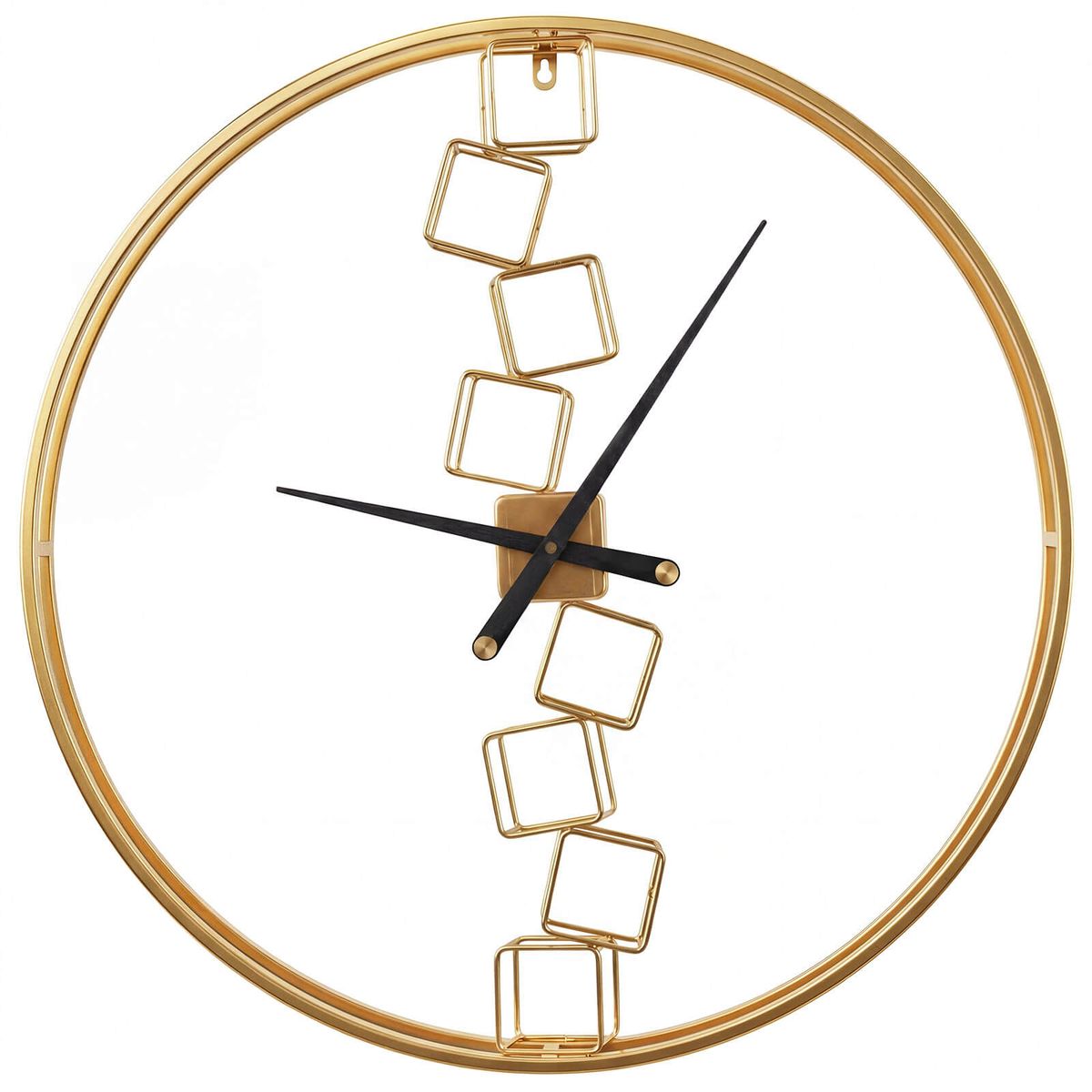 Large Metal Wall Clock - Nordic Style